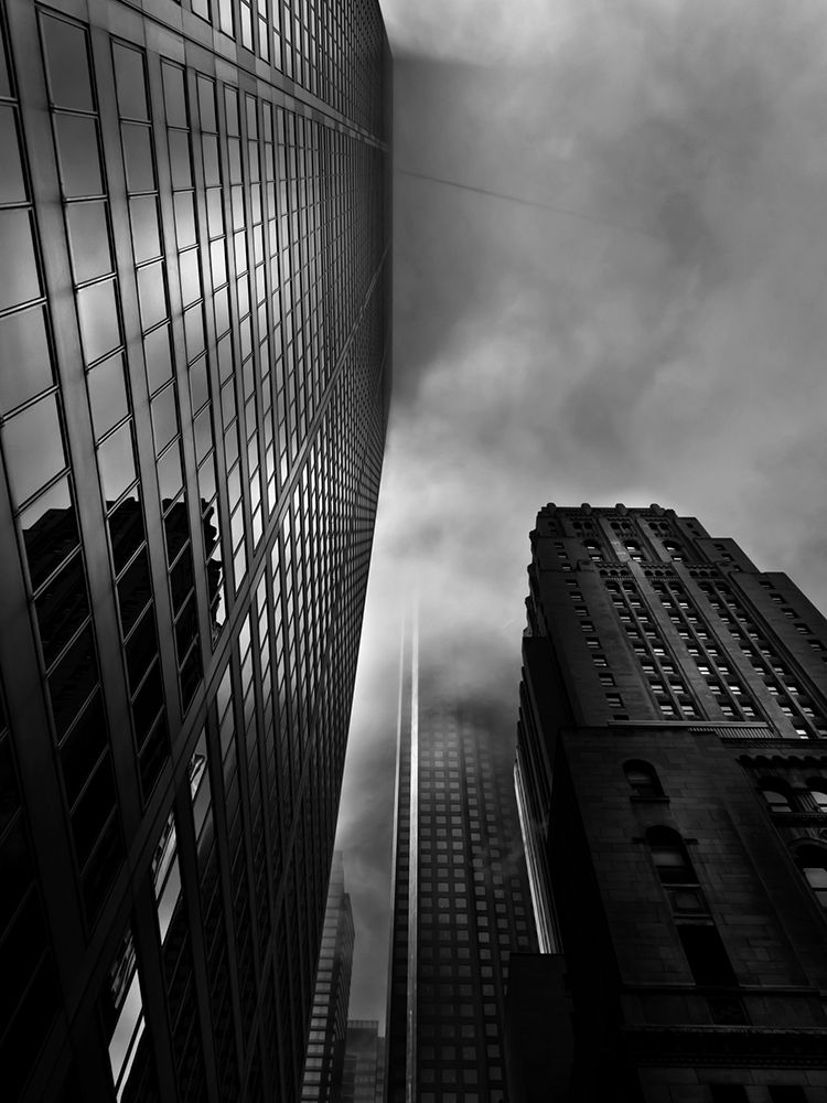 Downtown Toronto Fogfest No 4 art print by Brian Carson for $57.95 CAD