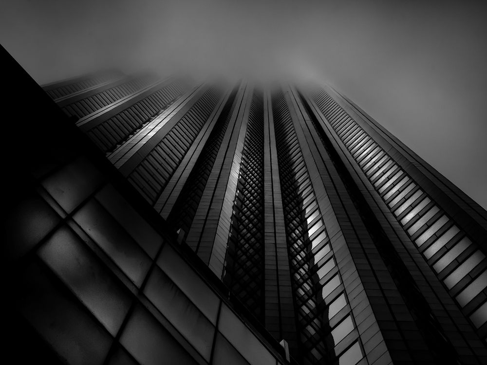 Downtown Toronto Fogfest No 10 art print by Brian Carson for $57.95 CAD