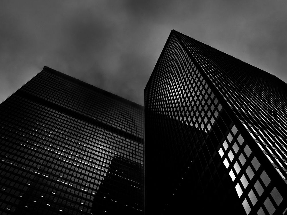 Downtown Toronto Fogfest No 14 art print by Brian Carson for $57.95 CAD