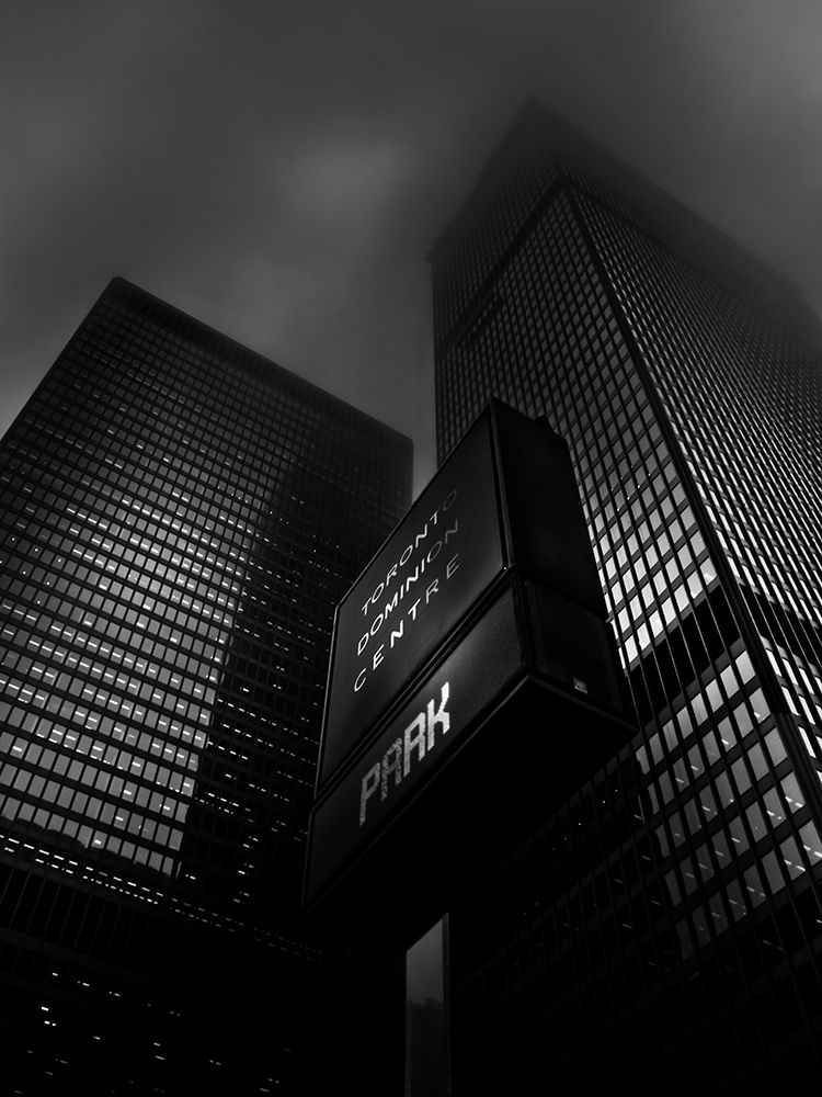 Downtown Toronto Fogfest No 15 art print by Brian Carson for $57.95 CAD
