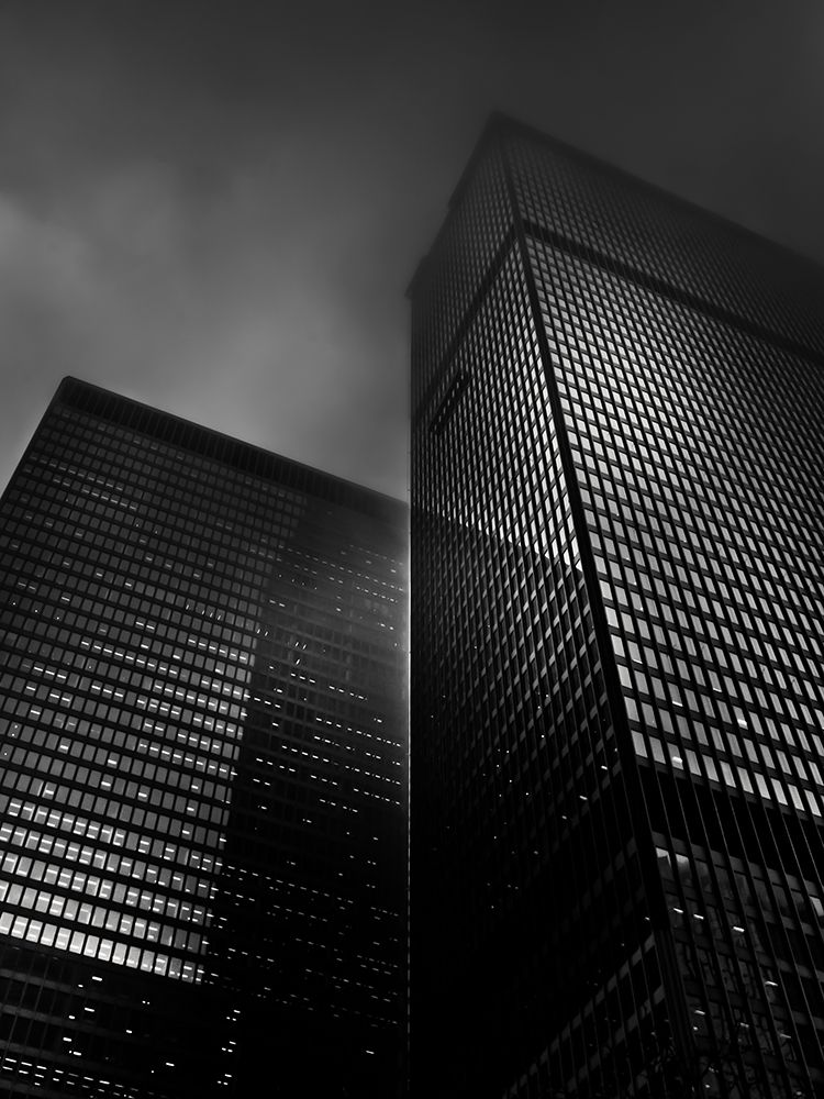 Downtown Toronto Fogfest No 17 art print by Brian Carson for $57.95 CAD