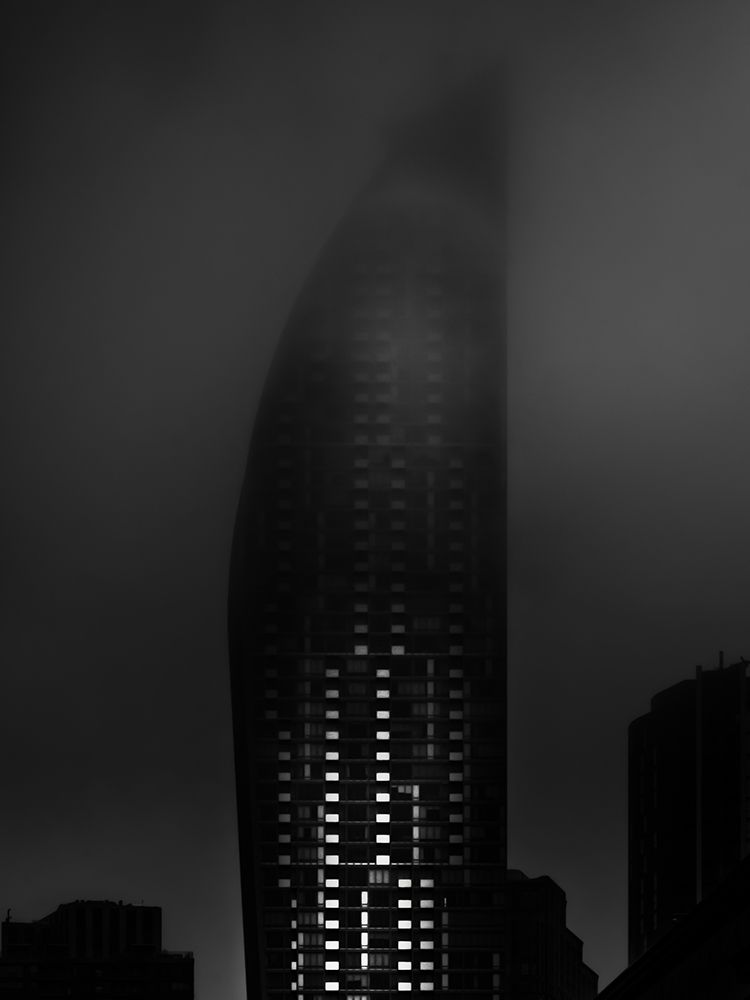 Downtown Toronto Fogfest No 19 art print by Brian Carson for $57.95 CAD
