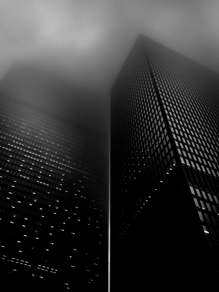 Downtown Toronto Fogfest No 40 art print by Brian Carson for $57.95 CAD