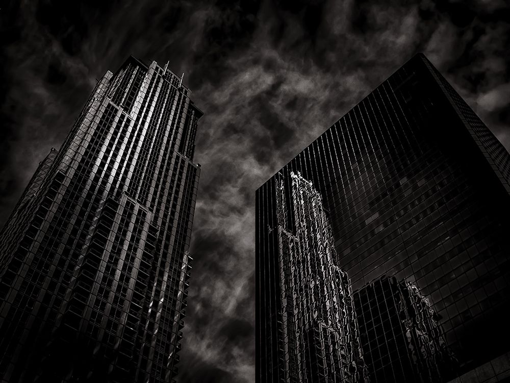 Bay Street Toronto No 7633 art print by Brian Carson for $57.95 CAD