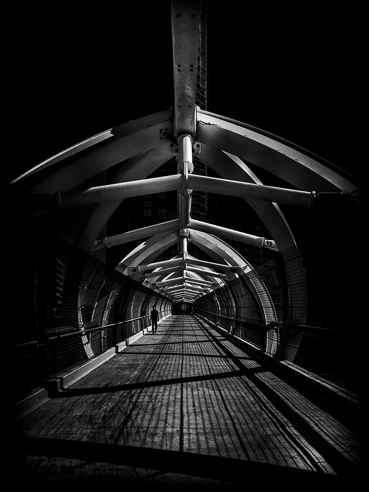 Puente de Luz Bridge Toronto No 1 art print by Brian Carson for $57.95 CAD