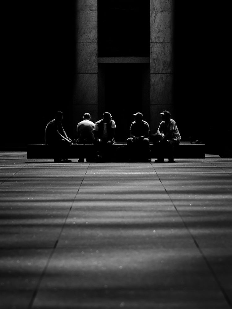 Shadowy men Doing Shadowy Things art print by Brian Carson for $57.95 CAD