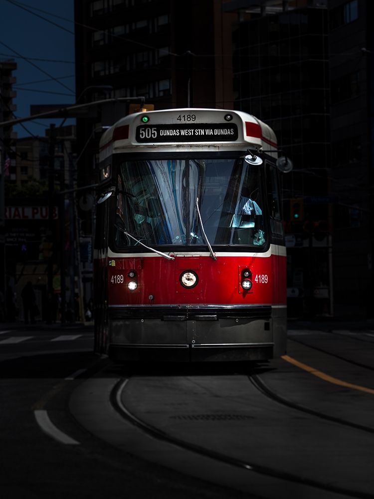 Dundas Street Car Toronto Color art print by Brian Carson for $57.95 CAD