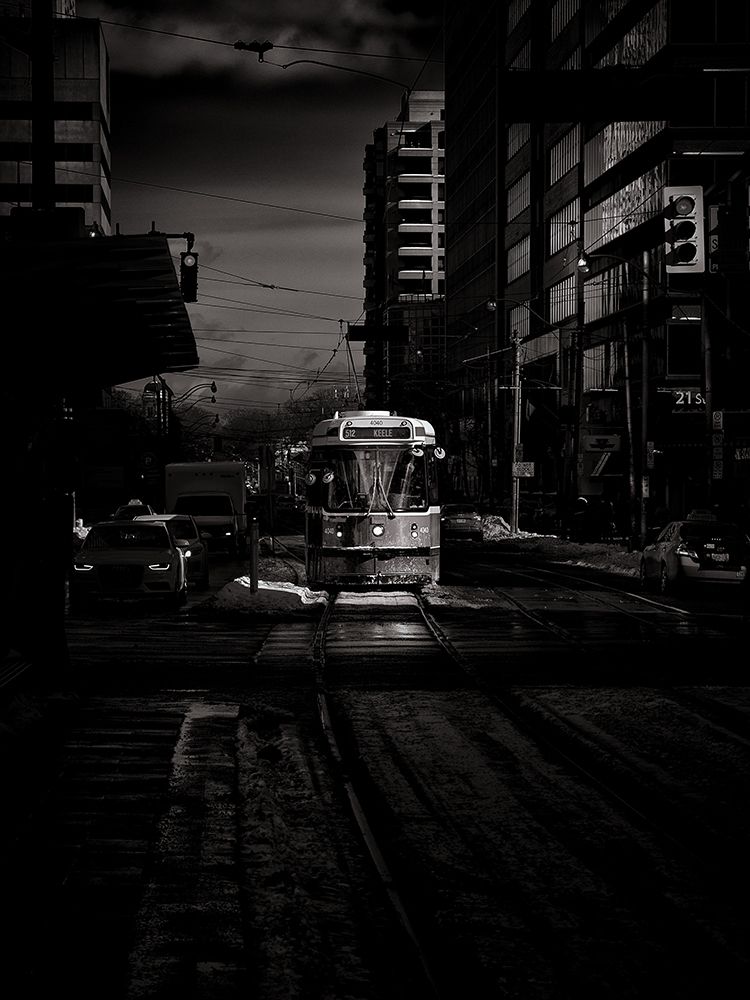 St Clair Street Car Toronto Toned art print by Brian Carson for $57.95 CAD