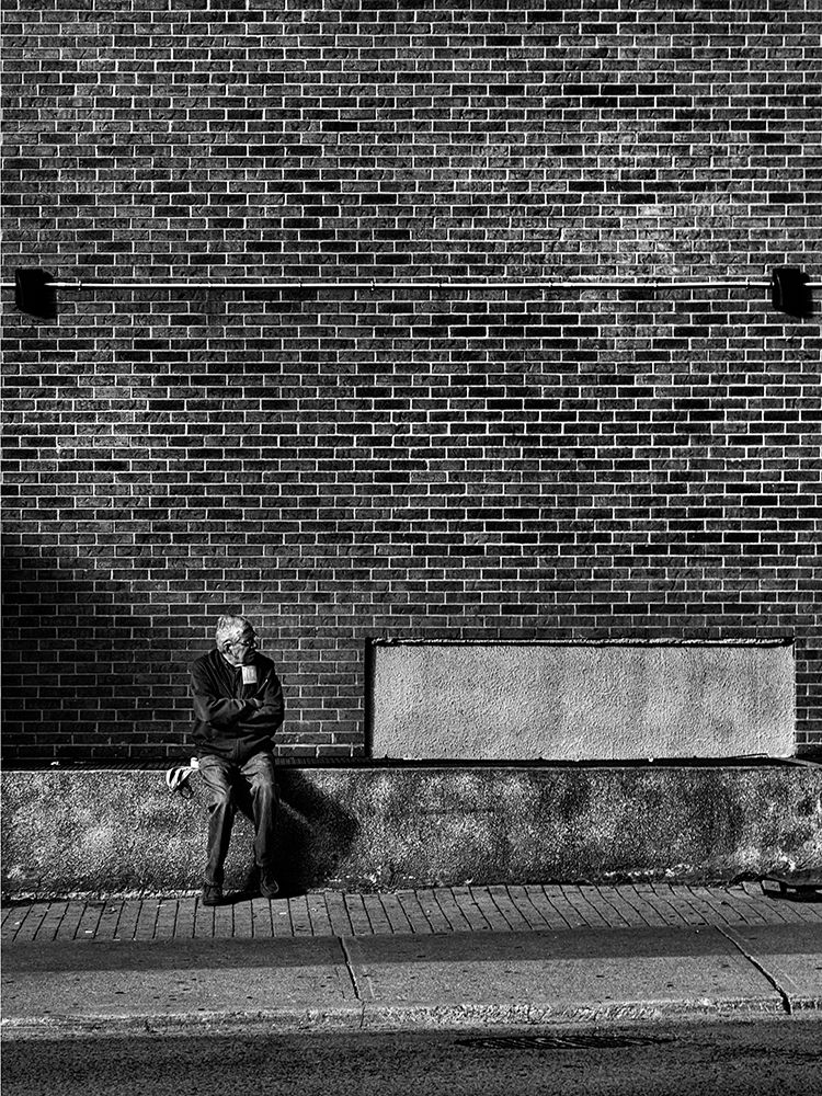 Waiting for a Street Car art print by Brian Carson for $57.95 CAD