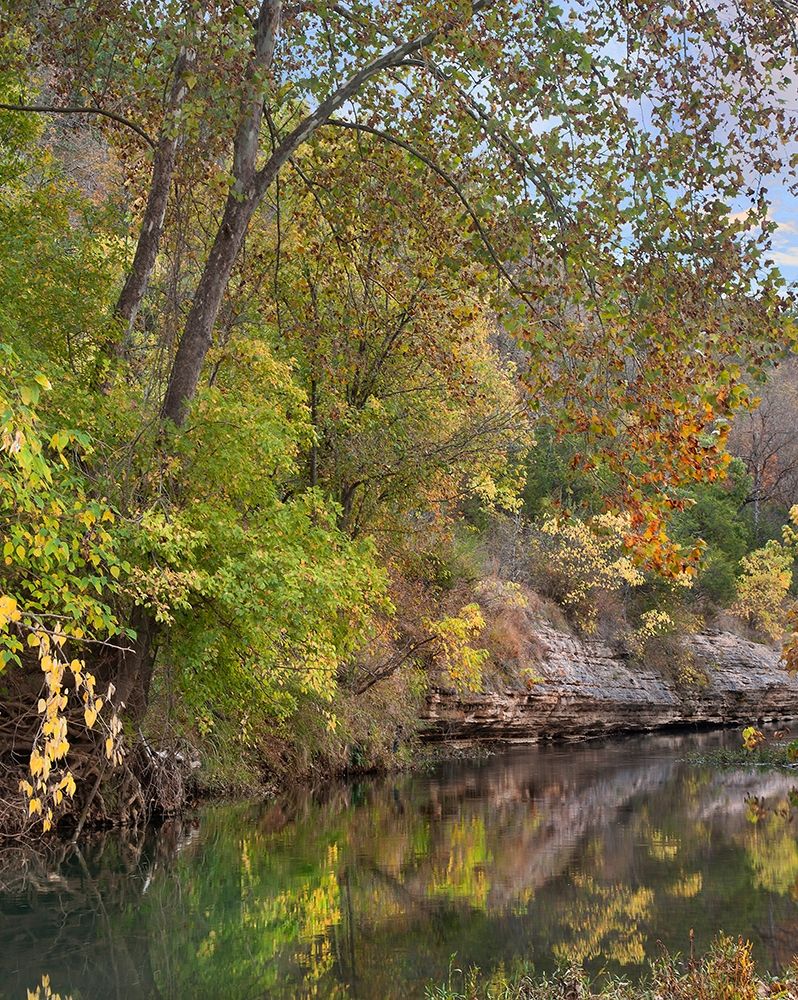 Crooked Creek near Harrison-Arkansas art print by Tim Fitzharris for $57.95 CAD