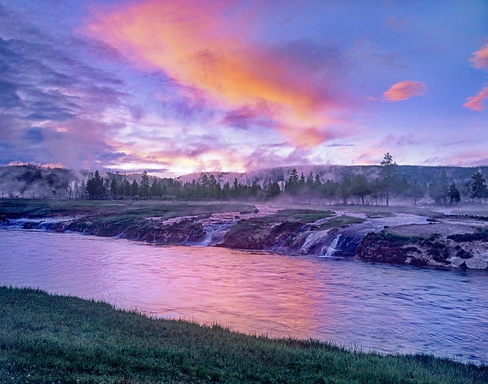 Firehole River-Yellowstone National Park-Wyoming art print by Tim Fitzharris for $57.95 CAD