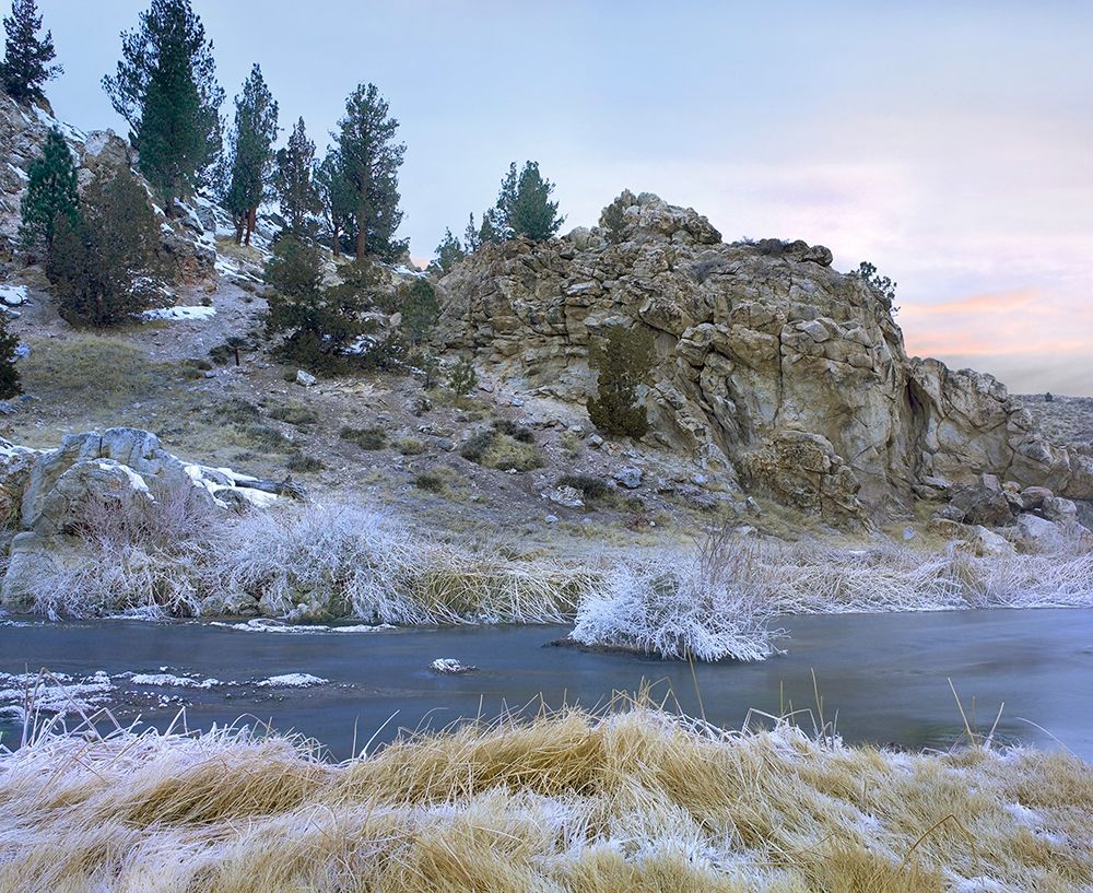 Hot Creek Hot Springs near Mammoth Lakes-California art print by Tim Fitzharris for $57.95 CAD