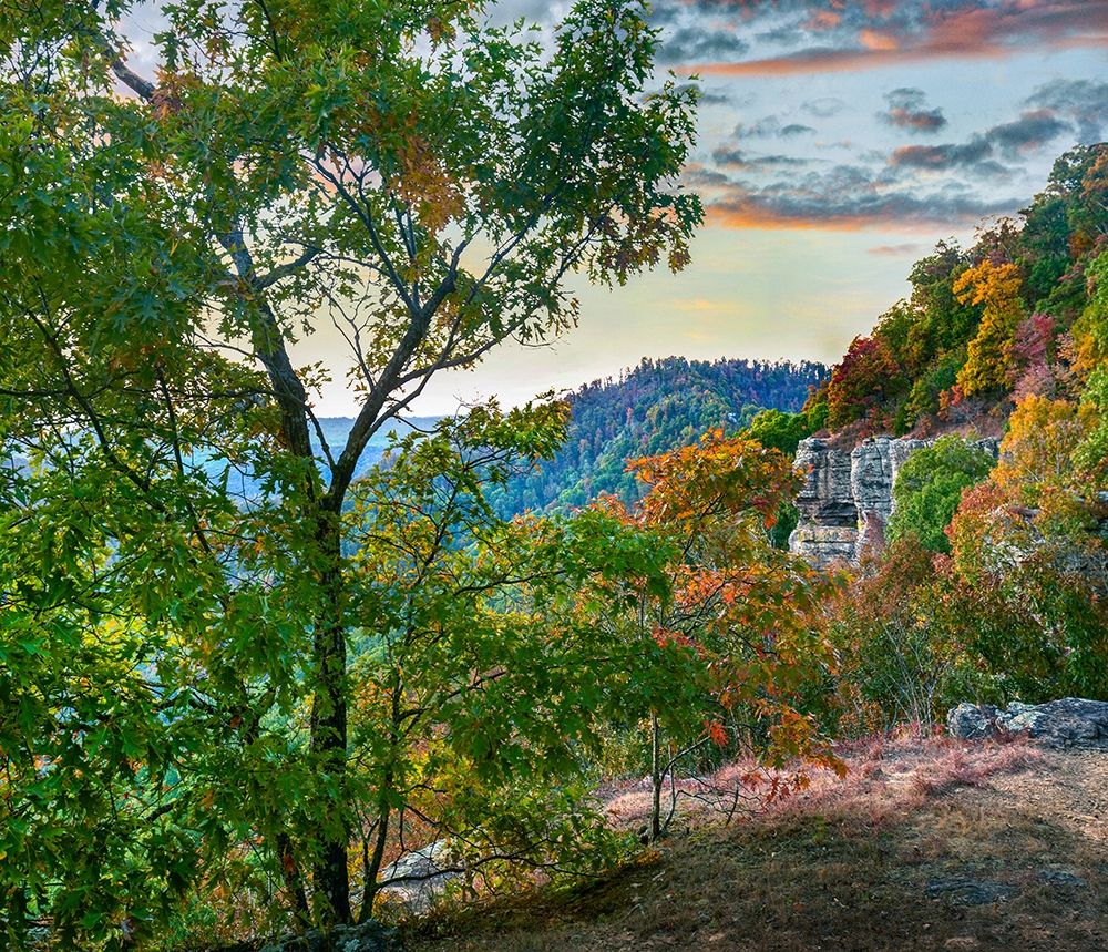 White Rock Mountain Sunset art print by Tim Fitzharris for $57.95 CAD