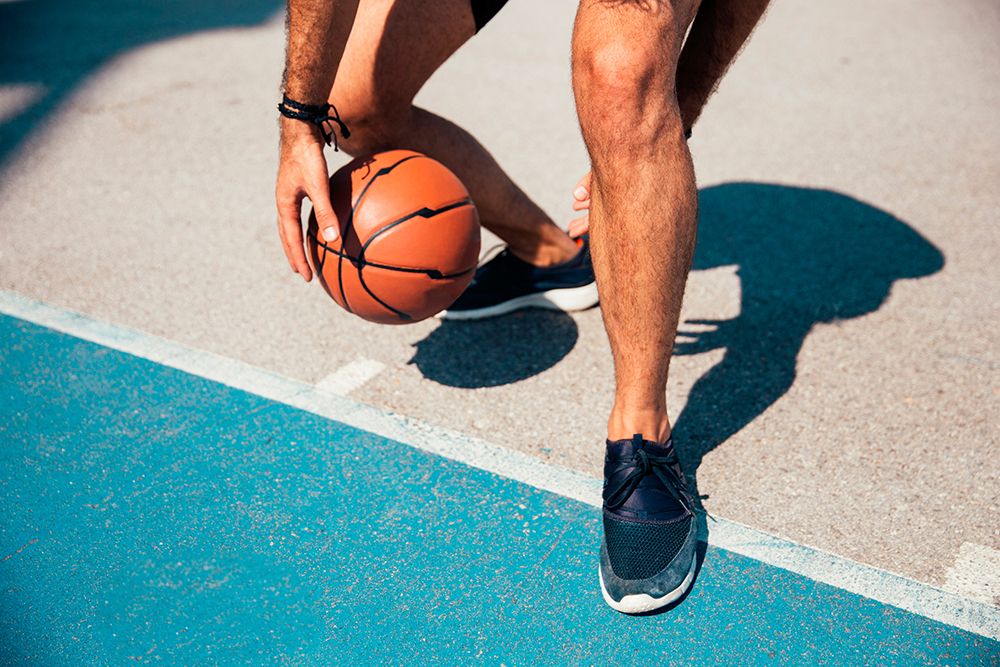 Basketball Dribble art print by Artographie for $57.95 CAD