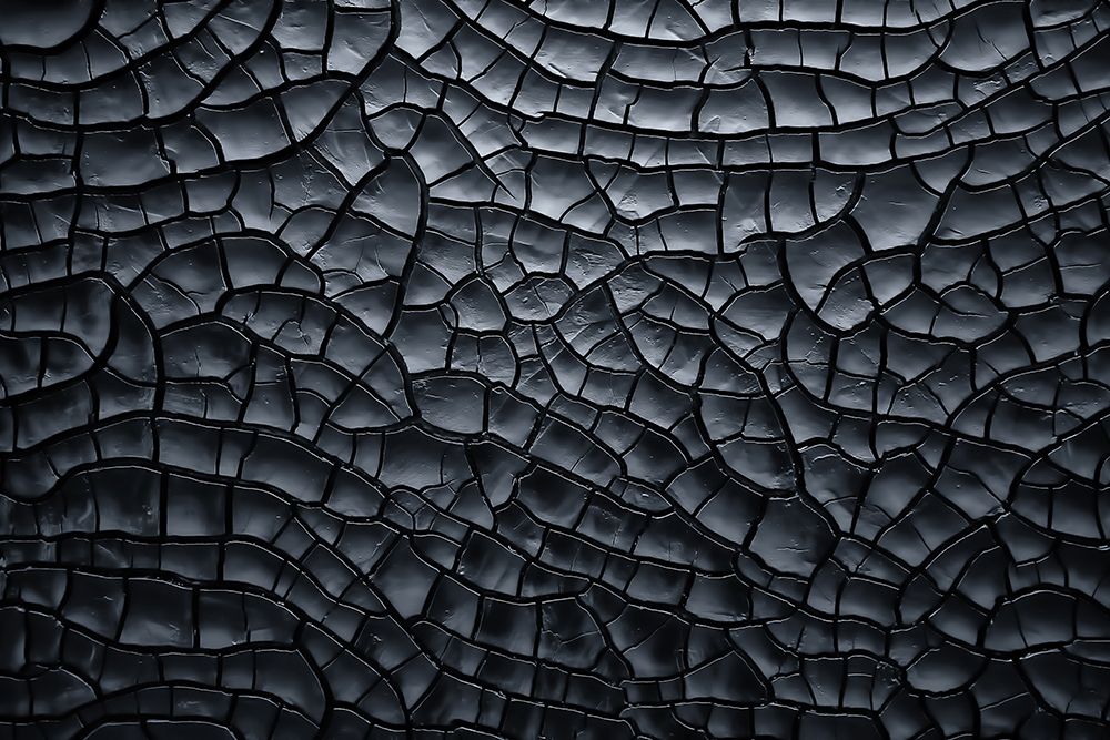 Black Crackle art print by Artographie for $57.95 CAD