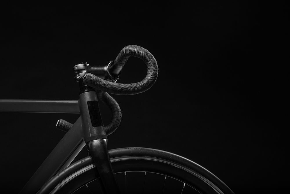 Black Racing Bike art print by Artographie for $57.95 CAD