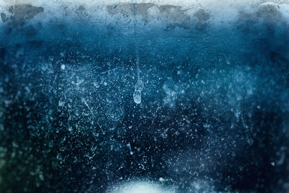 Blue Ice art print by Artographie for $57.95 CAD