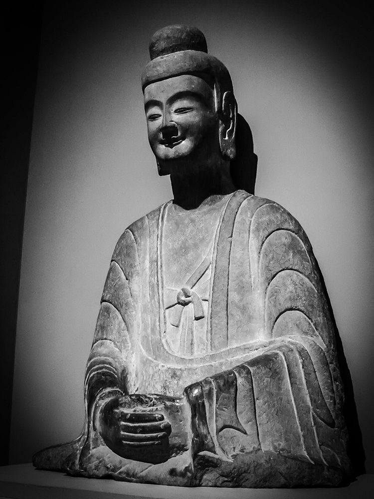 Buddha from the Northern Wei dynasty in China art print by Artographie for $57.95 CAD