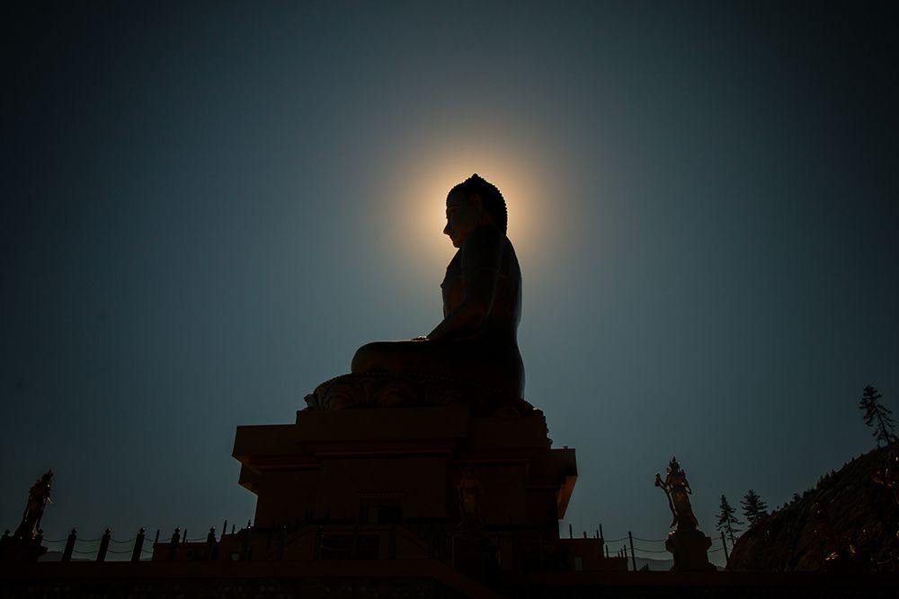 Buddha in Bhutan art print by Artographie for $57.95 CAD