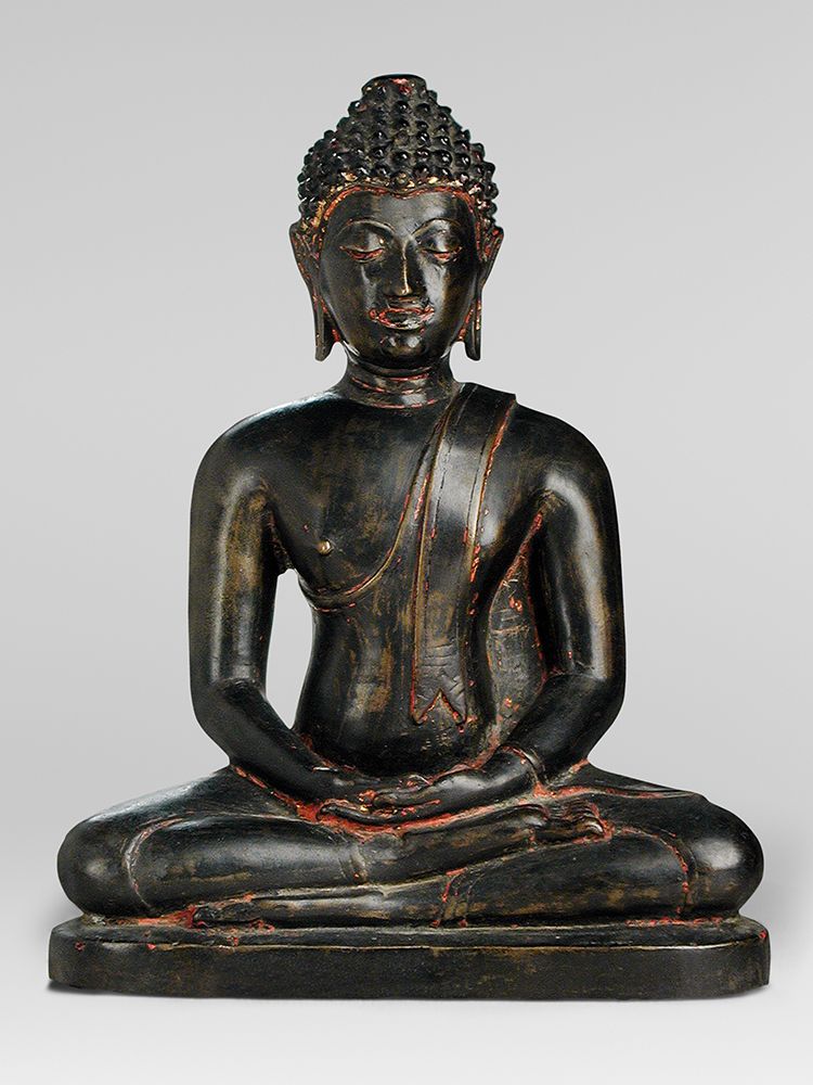 Buddha Shakyamuni Sculpture from 15th century art print by Artographie for $57.95 CAD