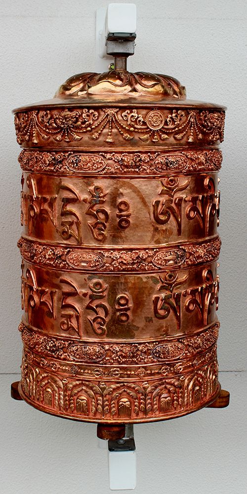 Buddhist Copper Wheel art print by Artographie for $57.95 CAD