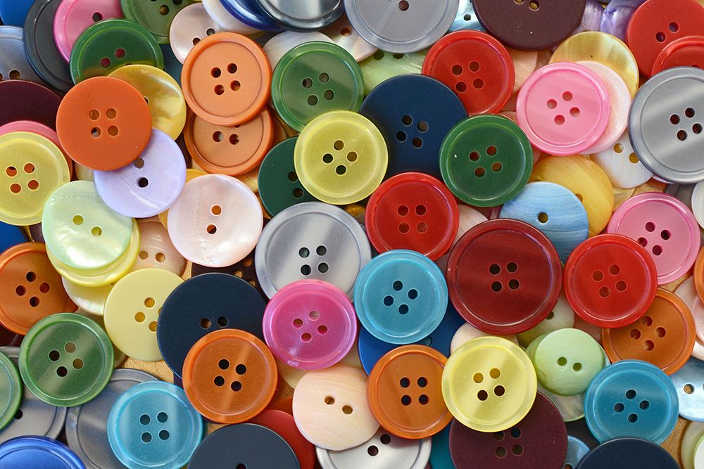 Buttons art print by Artographie for $57.95 CAD