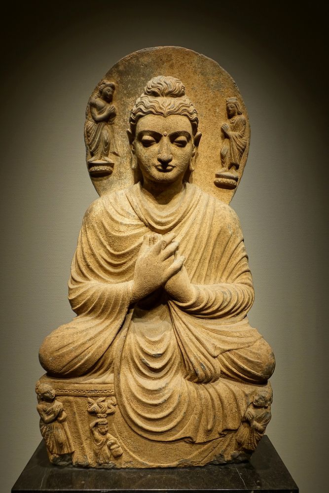 Gandharan sculpture in the Tokyo National Museum art print by Artographie for $57.95 CAD