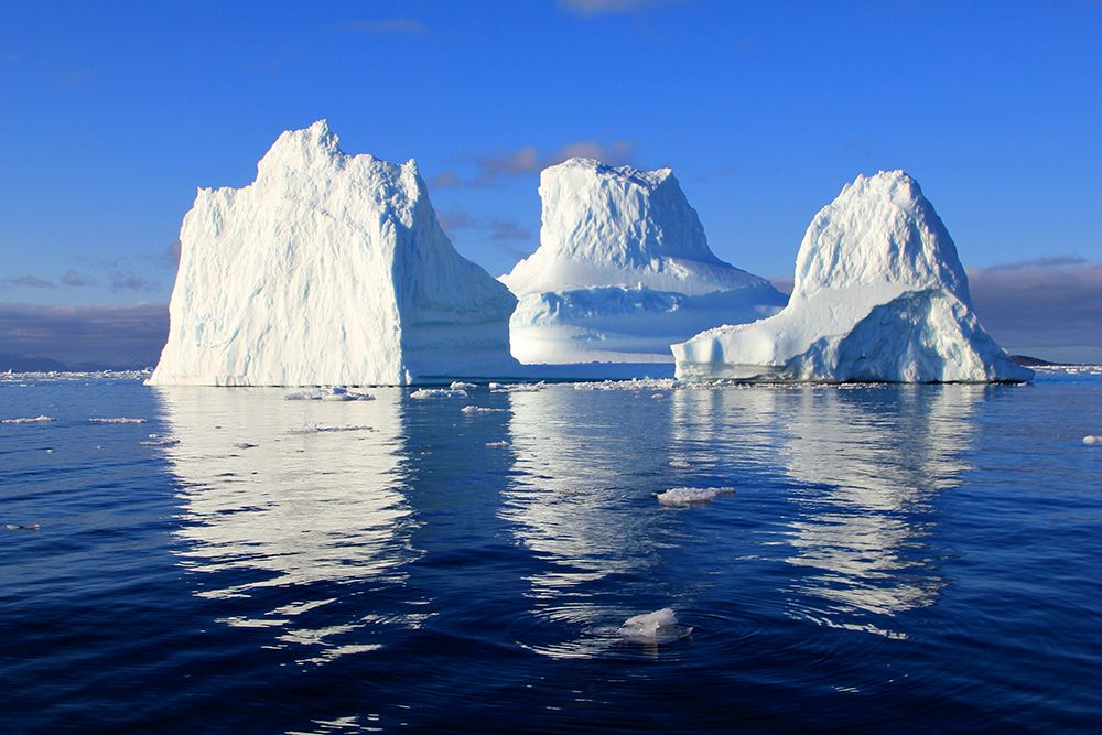 Iceberg Trio art print by Artographie for $57.95 CAD