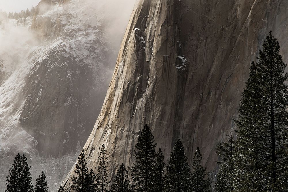 Mountain in Yosemite Valley, USA art print by Artographie for $57.95 CAD