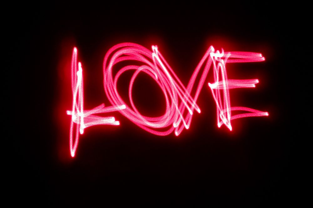 Neon Love art print by Artographie for $57.95 CAD