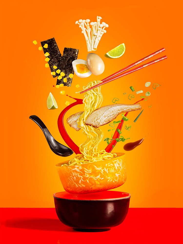 Noodle Soup art print by Artographie for $57.95 CAD