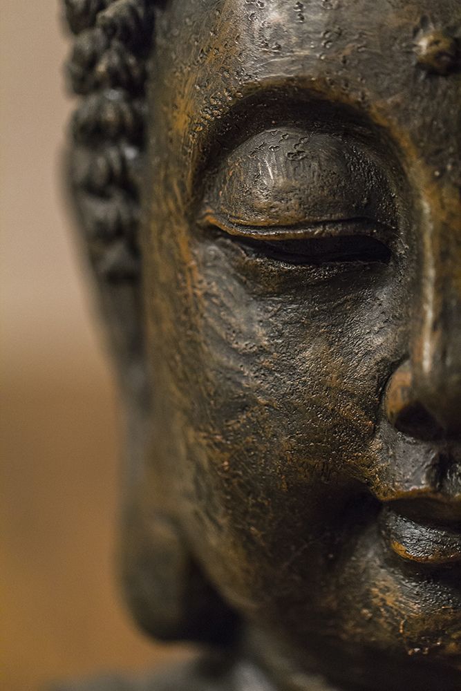 Peaceful Buddha statue art print by Artographie for $57.95 CAD