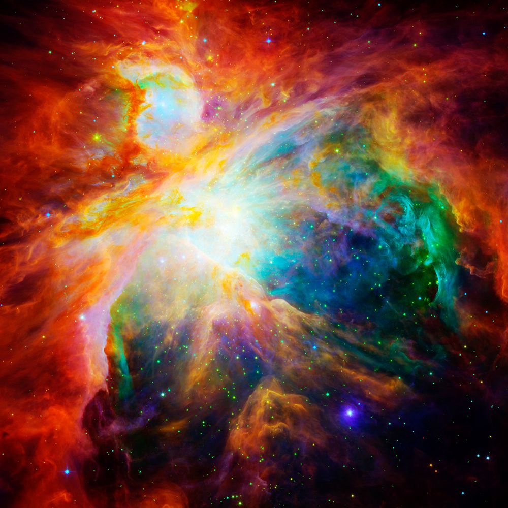 Rainbow Nebula art print by NASA for $57.95 CAD