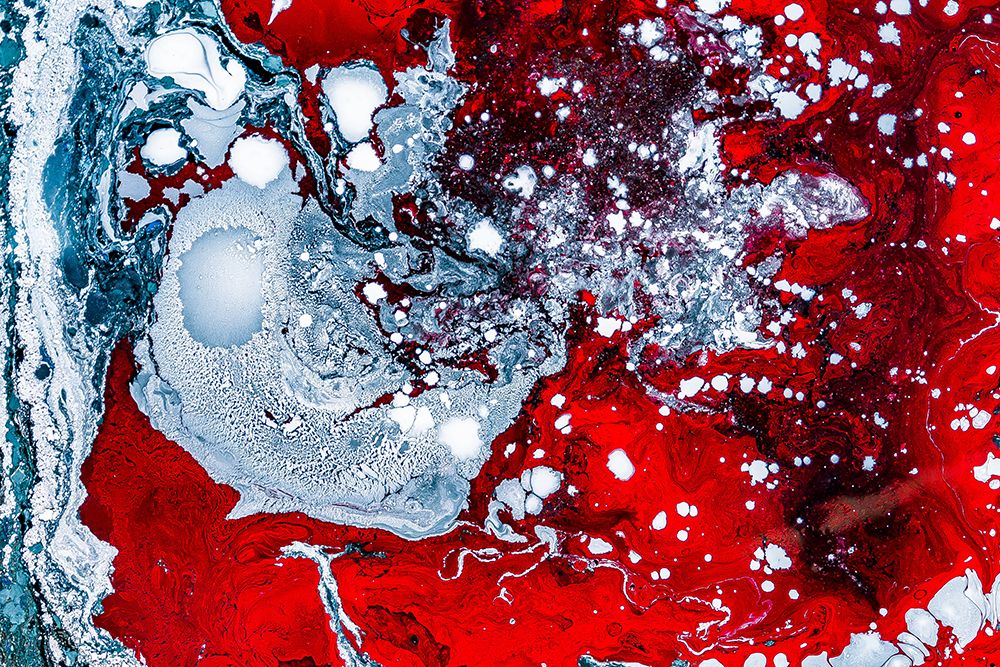 Red Chaos art print by Artographie for $57.95 CAD