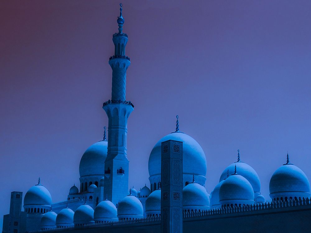 Sheikh Zayed Grand Mosque art print by Artographie for $57.95 CAD