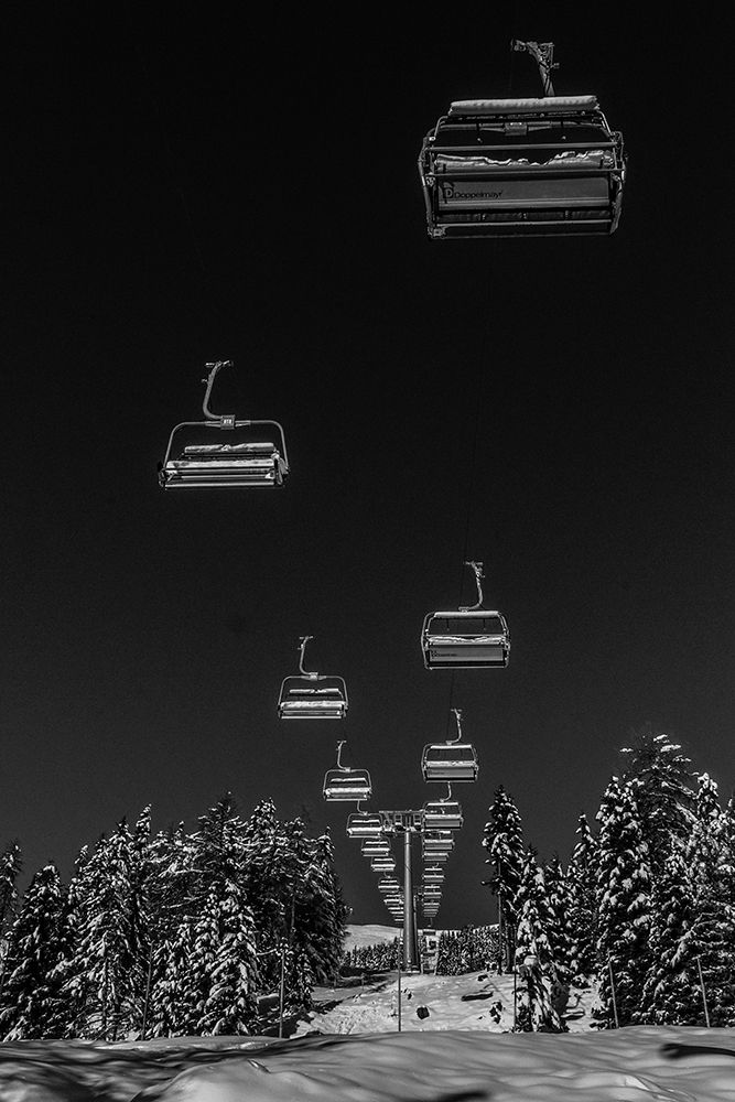 Skigebiet Zettersfeld, Lienz, Austria art print by Artographie for $57.95 CAD