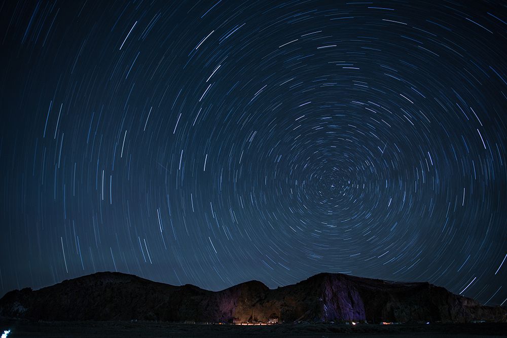 Spiral Night Sky art print by Artographie for $57.95 CAD