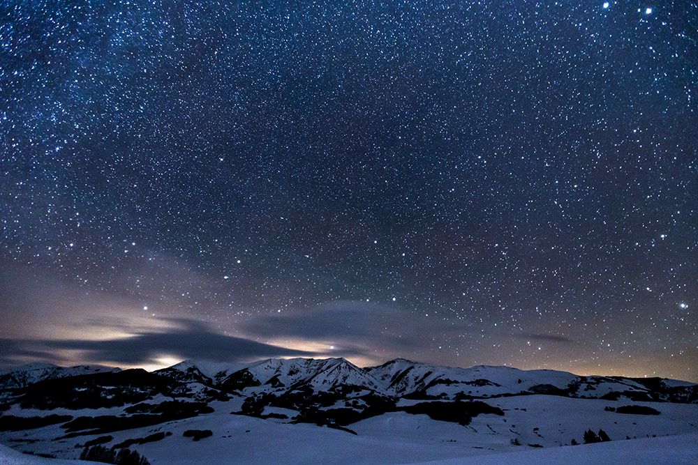 Starry Night Sky art print by Artographie for $57.95 CAD