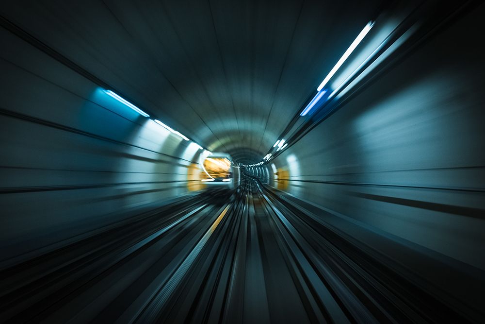 Subway Speed art print by Artographie for $57.95 CAD