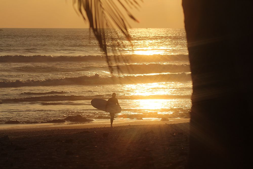 Sunset Surfer art print by Artographie for $57.95 CAD