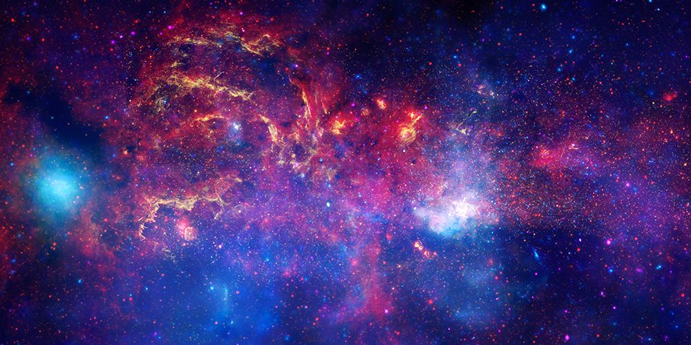 The Central Region of our Milky Way art print by NASA for $57.95 CAD