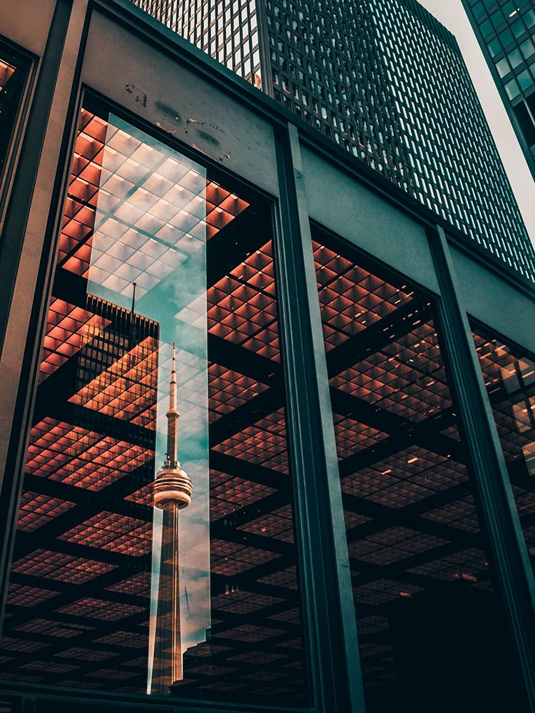 The CN Tower in Toronto art print by Artographie for $57.95 CAD