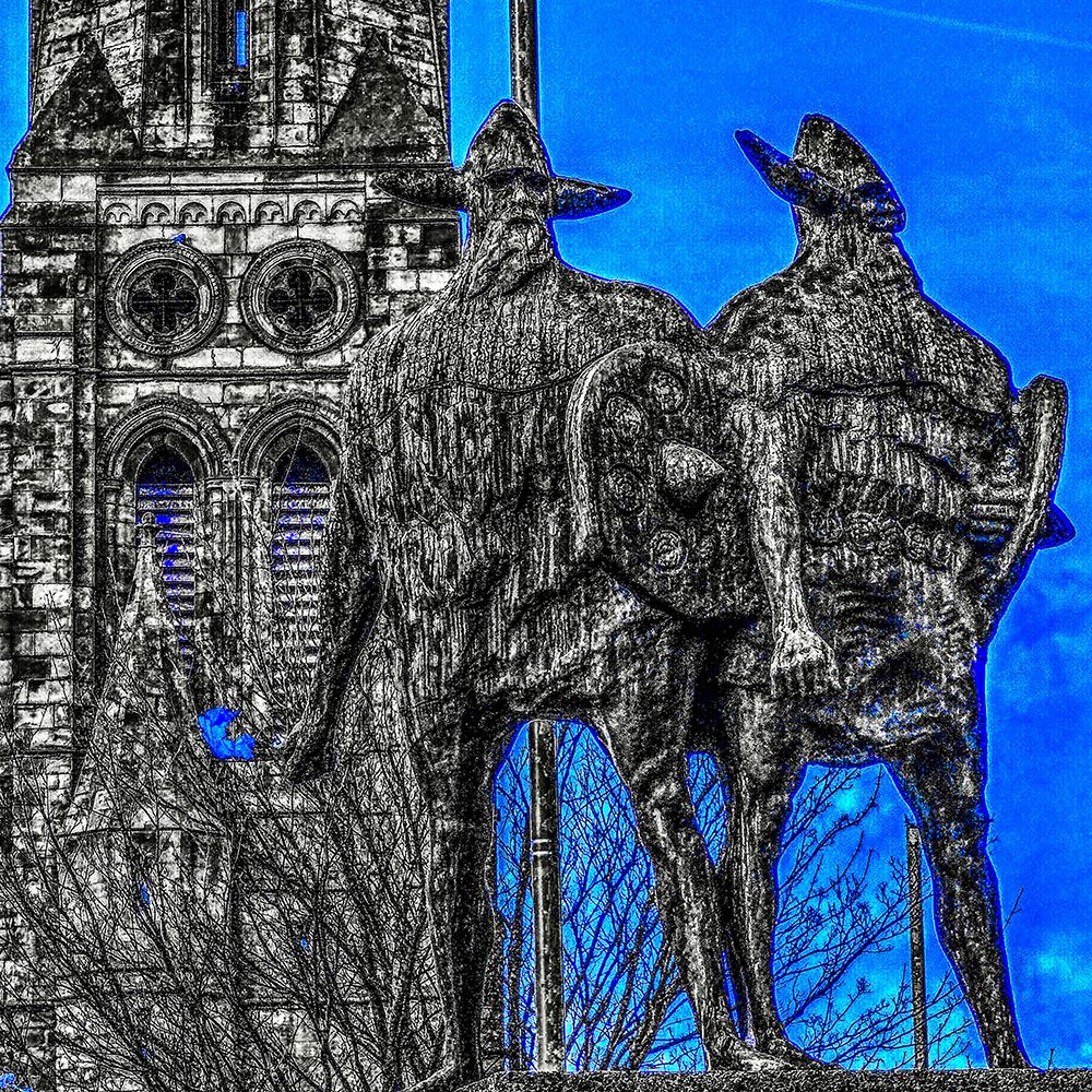 The Vikings Jarrow art print by Artographie for $57.95 CAD