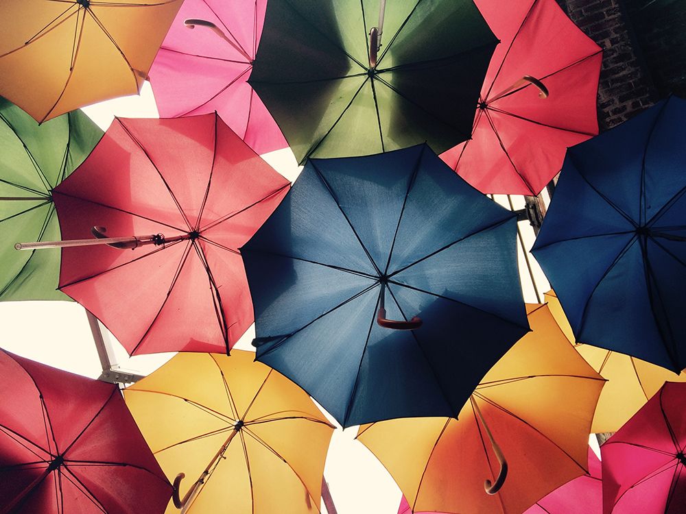 Umbrella Array art print by Artographie for $57.95 CAD
