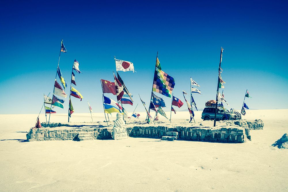 Uyuni Salt Flats Bolivia art print by Artographie for $57.95 CAD
