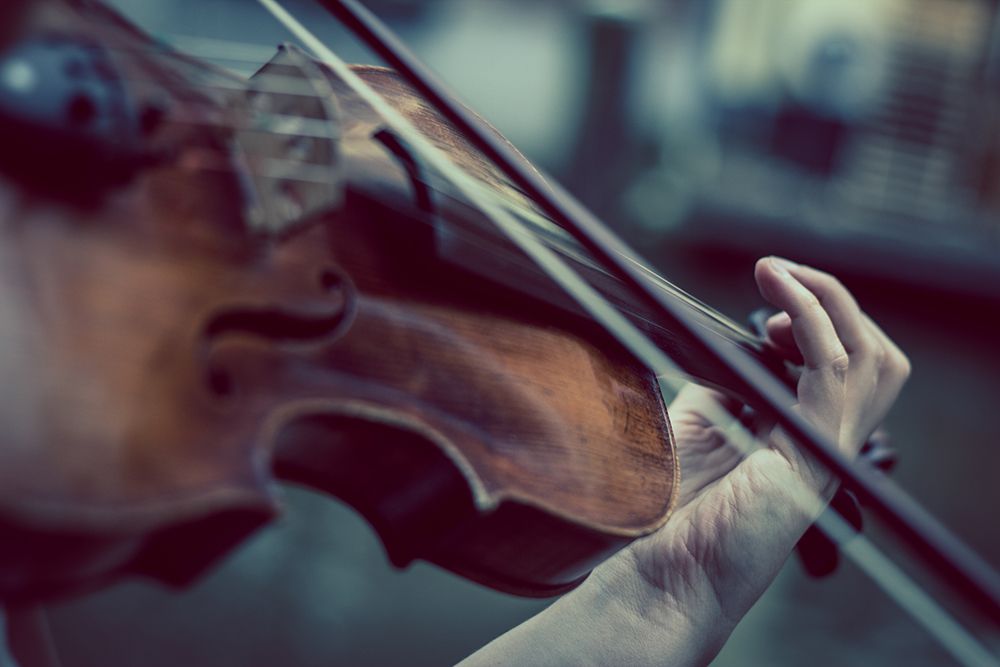 Violin art print by Artographie for $57.95 CAD