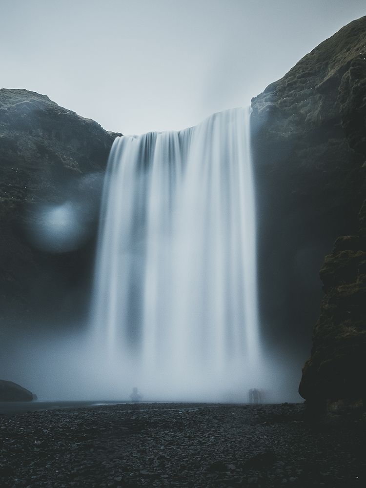 Waterfall art print by Artographie for $57.95 CAD