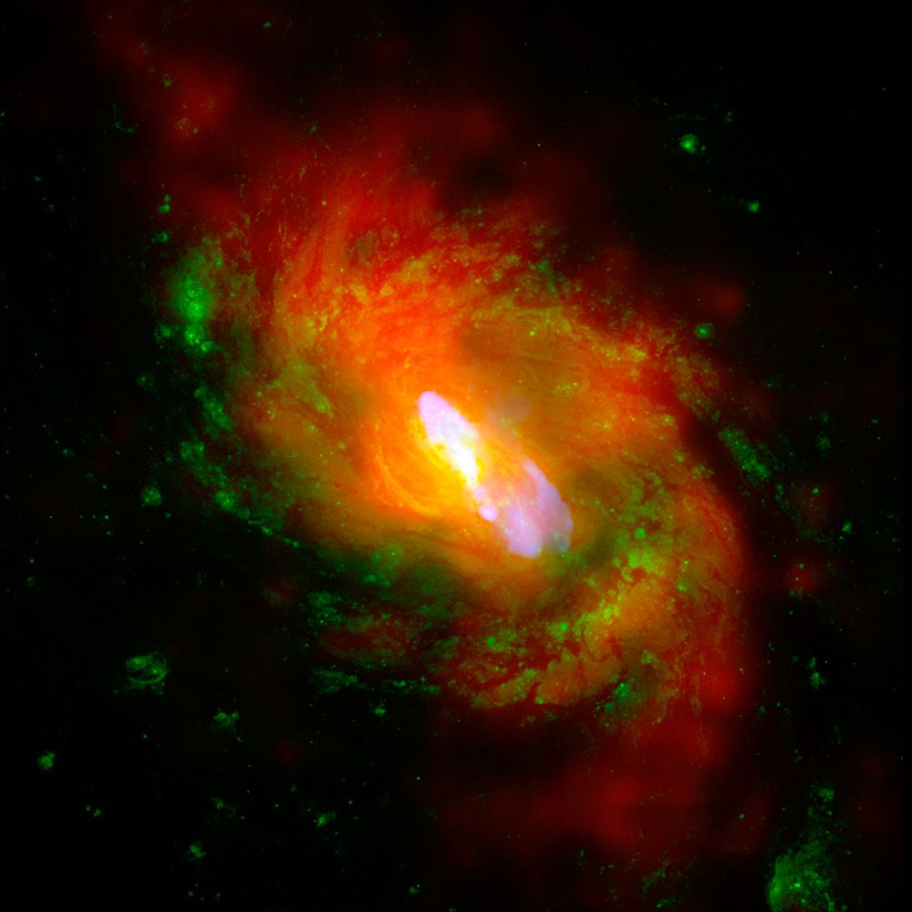 A Composite Image of NGC 1068 art print by NASA for $57.95 CAD