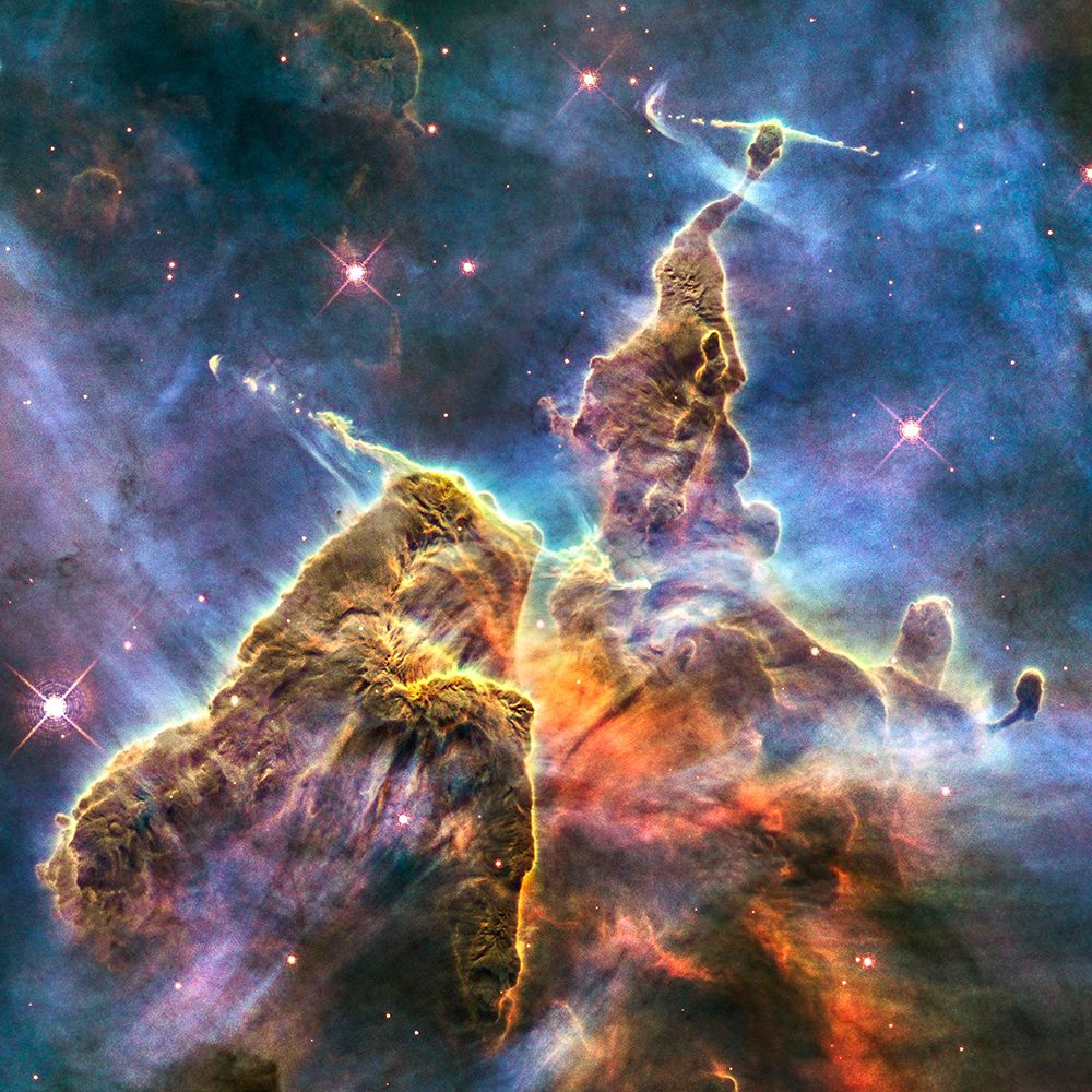 Blue and Purple Nebula I art print by NASA for $57.95 CAD