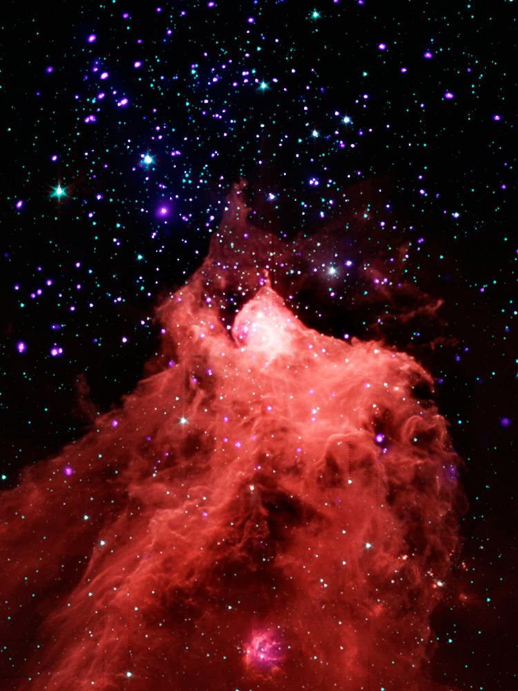 Composite Image of a Trigger-Happy Cloud art print by NASA for $57.95 CAD